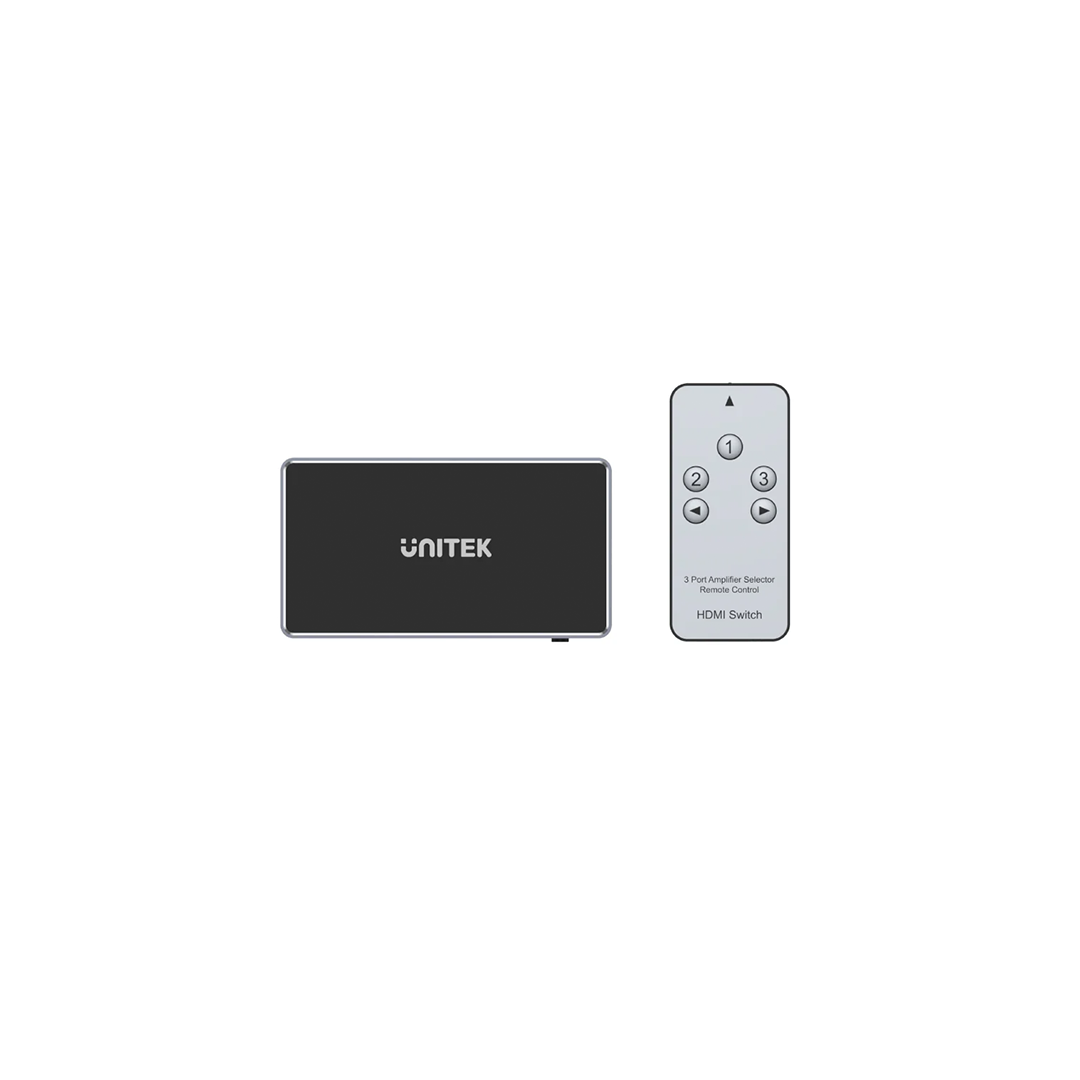 مفتاح Unitek V1111A HDMI 4K 3 في 1 مخرج مفتاح Unitek V1111A HDMI 4K 3 في 1 مخرج